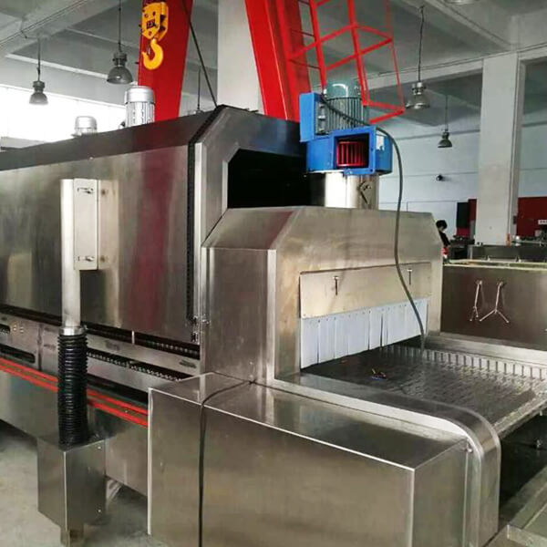 중국 최초의 콜드 체인 액체 질소 터널 냉동고 동결 효과가 더 좋습니다. 