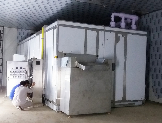 China First Cold Chain Fluidized bed IQF Freezer 200-5000kg/h for Freeze Vegetable And Fruit