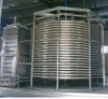 High Quality Double Spiral Freezer 1000kg -3000kg/h for Frozen Food Seafood Processing