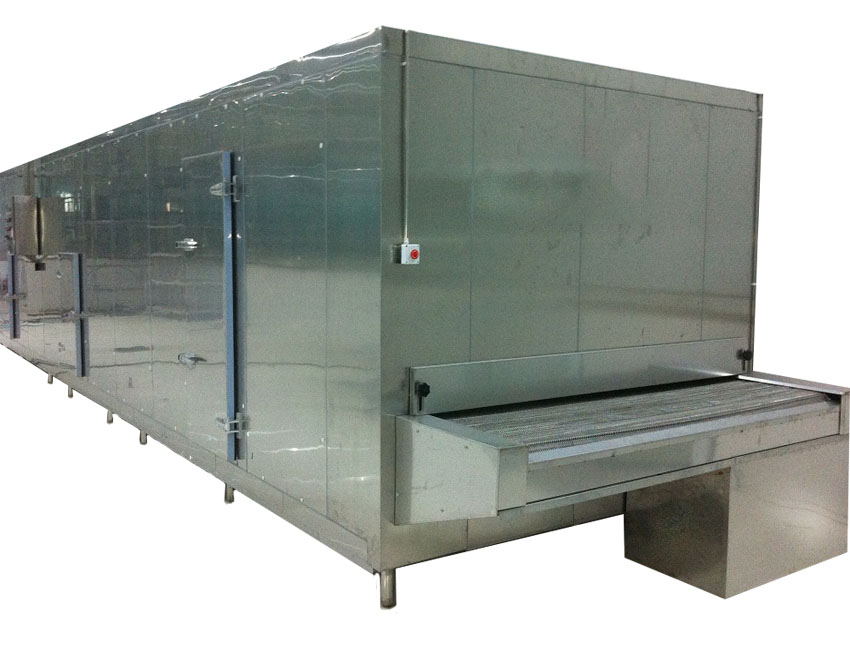 IQF Tunnel Freezer for Fish/Shrimp/Meat with High Efficiency