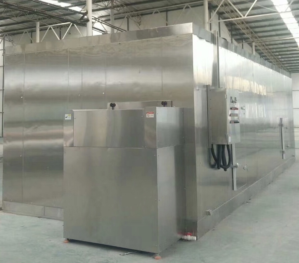 Individually Quick Freezer IQF Freezer / Fluidized Bed Freezer Machinery 300kg/h For Frozen Fries