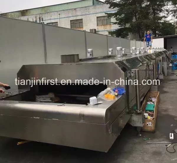 Tunnel IQF tunnel freezer liquid nitrogen refrigeration machine
