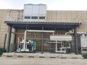 High Efficiency Barrel Pump Bitzer Screw Compressor Refrigeration System Design Plan for IQF Freezer 