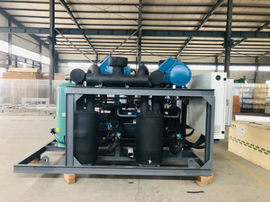 Italy Frascold Screw Compressor Refrigeration System Design Plan for Tunnel Freezer 
