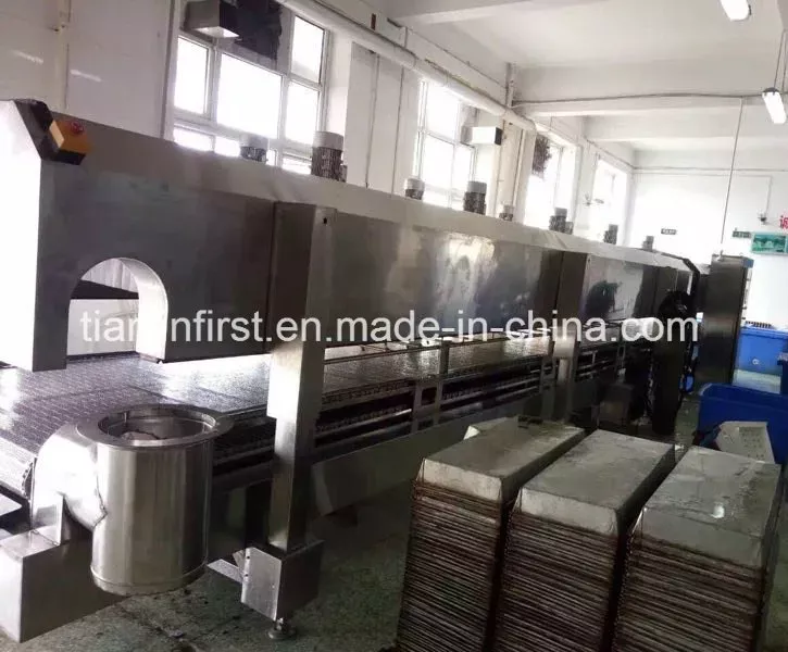 Tunnel IQF tunnel freezer liquid nitrogen refrigeration machine