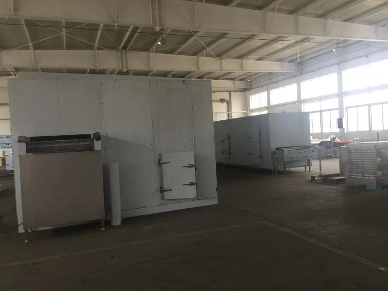 FSLD1000 Individually Quick Freezer / Fluidized Bed IQF Freezer Machinery For Frozen Mangoes