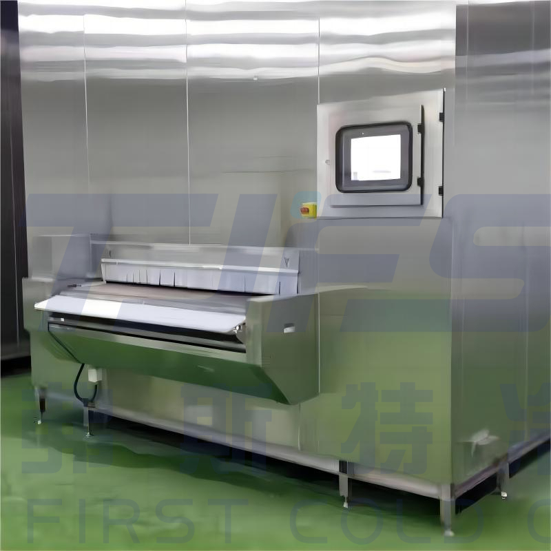 China Supplier Provide Impingement Tunnel Freezer for Ham Bar Freeze From First Cold Chain 