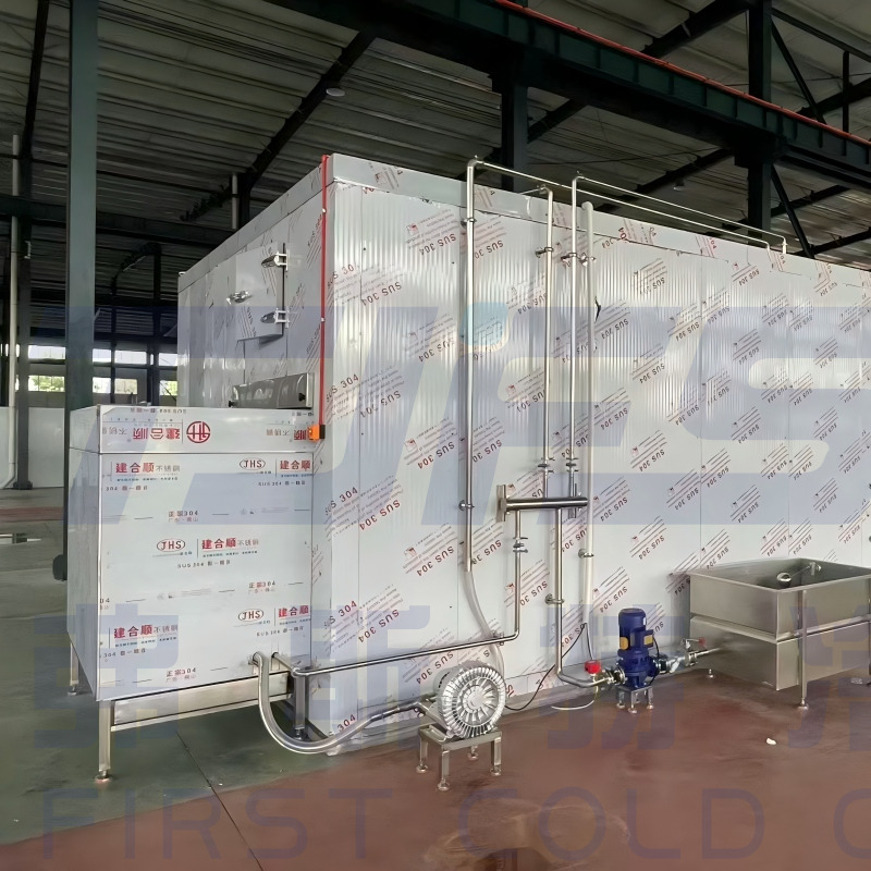High-Efficiency Fluidized Bed IQF Freezer | Customizable for Fruits, Vegetables & French Fries