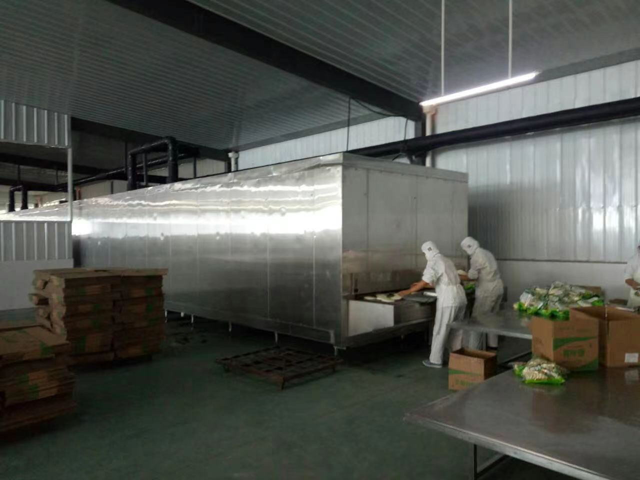 China High Quality FYW1500 Tunnel Cooler Process for Avocadoes Jam 1500KG/H 