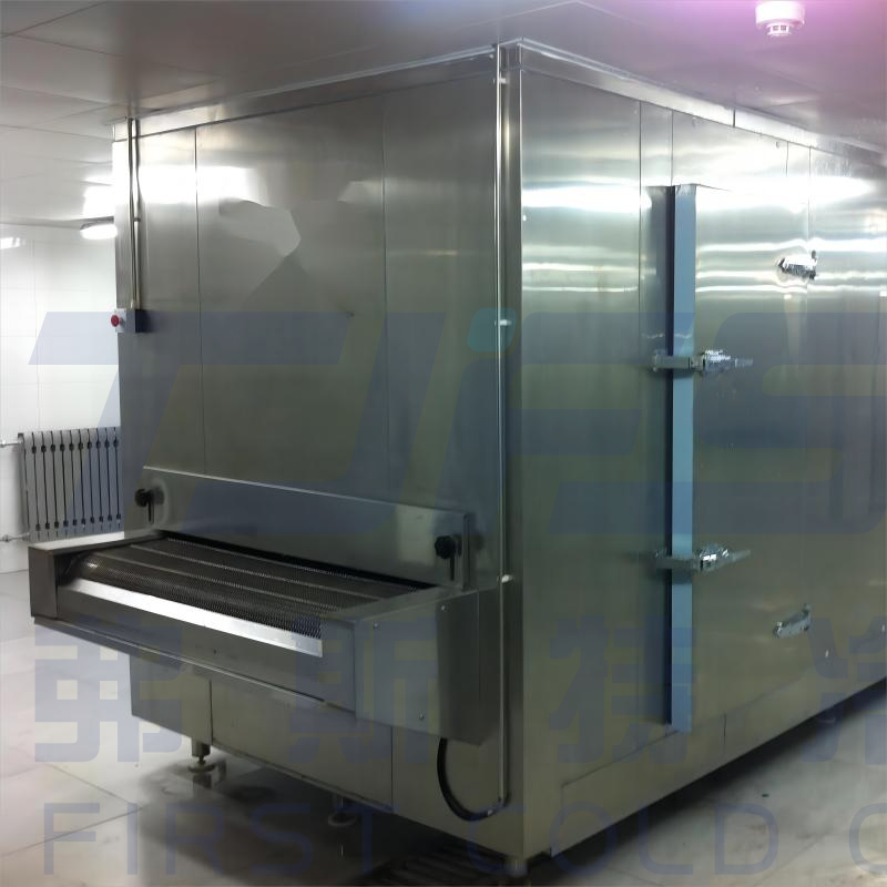 고품질 IQF 터널 냉동고 공급업체 - 식품 가공 산업을 위한 급속 냉동 냉동 피자