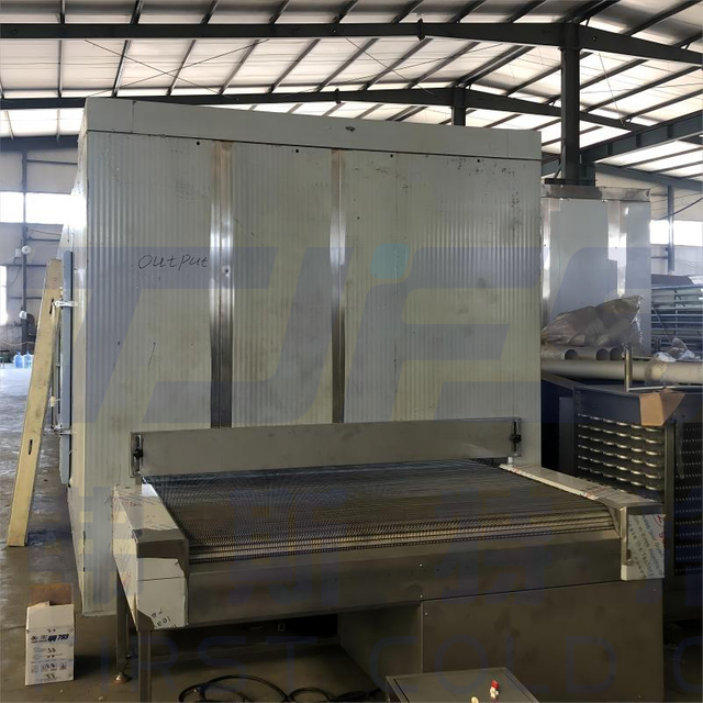 China First Cold Chain Tunnel Cooler for Chicken Breast Factory 